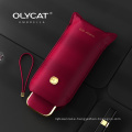 Olycat Flat Cute Mini Umbrella Five Folding UV Luxury Umbrella Rain Women Portable Summer Outdoor Pocket Sun Umbrella Girls Gift